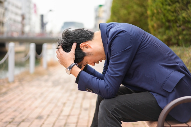 突然失業したサラリーマン